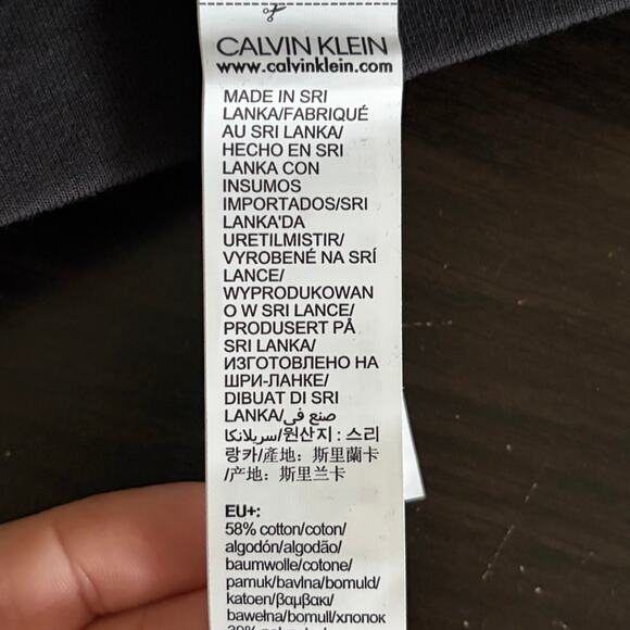 Calvin Klein Sleepwear Women’s Jogger Pants Lot of 2 S Black Gray Soft Terry NWT - Picture 11 of 12